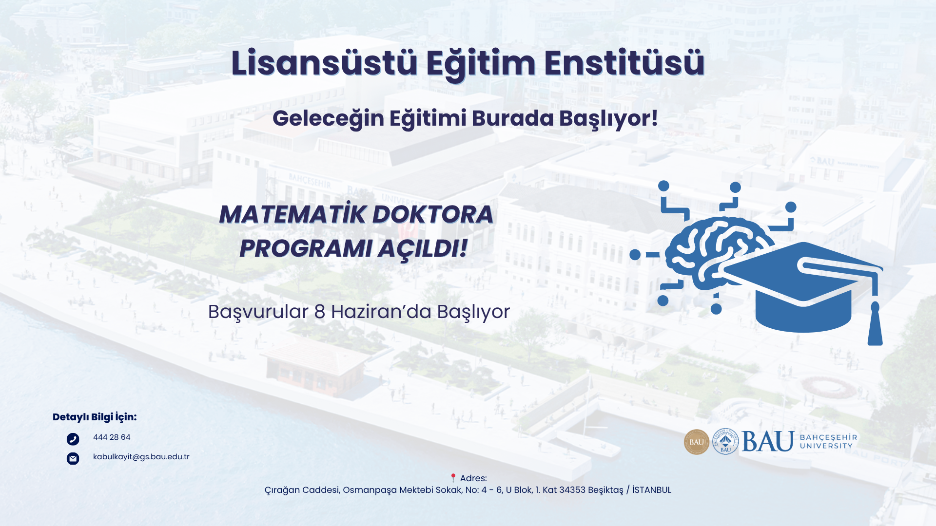 Matematik Doktora Programı Açıldı!